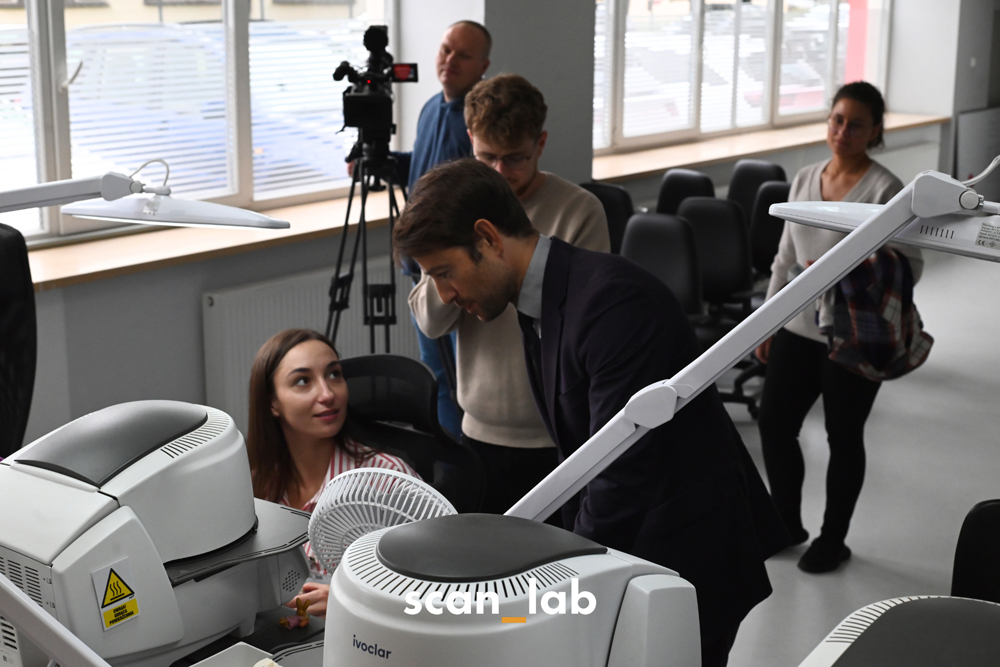 Pierwszy Wiceprezydent Miasta Łodzi z wizytą w Scanlab